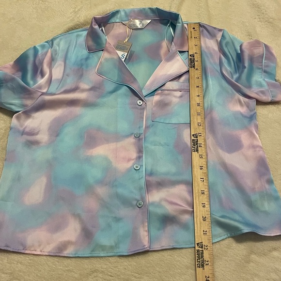 Primark nwt pink blue pajama top - Picture 10 of 10